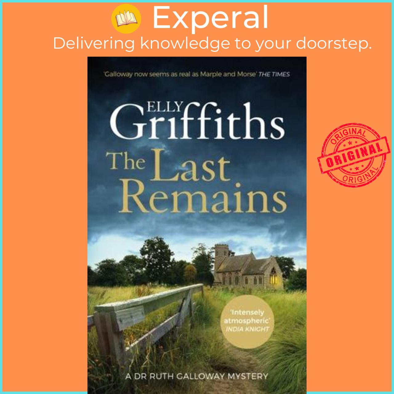 Sách - The Last Remains - The Dr Ruth Galloway Mysteries by Elly Griffiths (UK edition, Paperback)