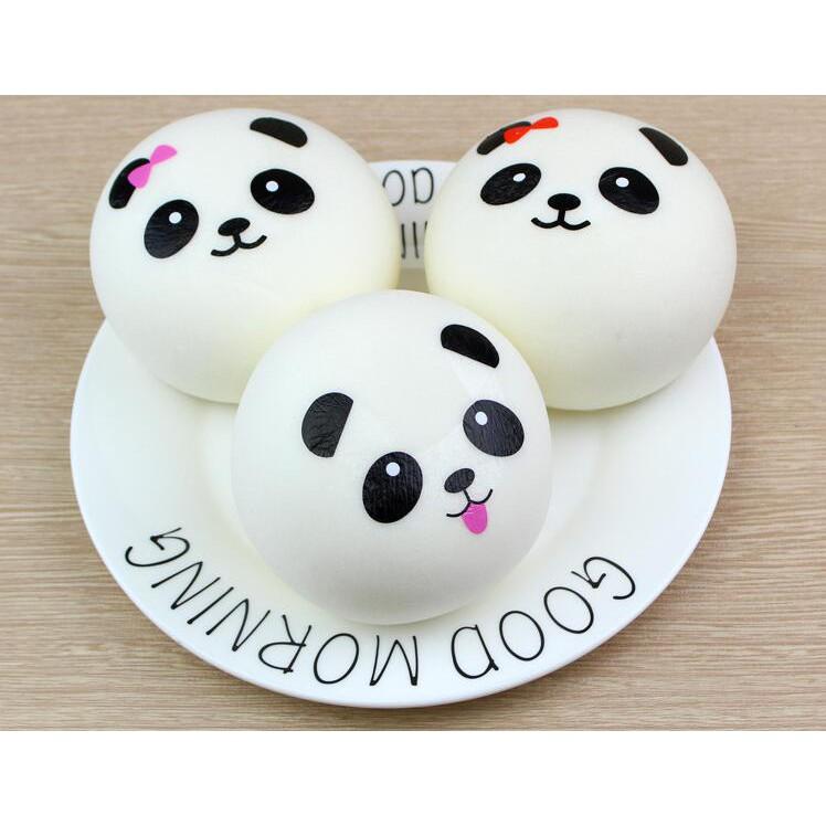 Squishy hình gấu trúc dễ thương kích thước 7cm