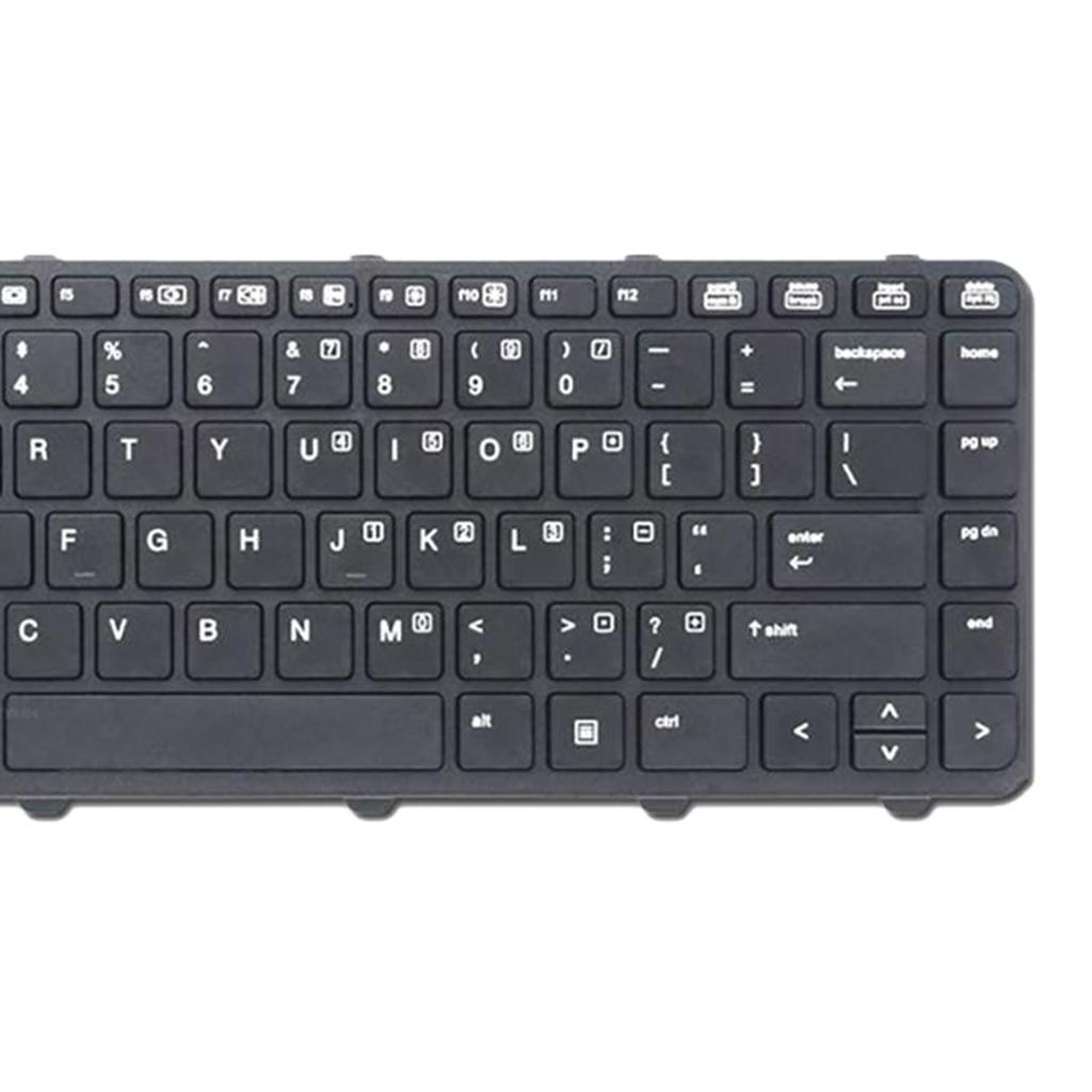 Replacement Laptop Keyboard US for HP Probook 430 G1 Keyboard Black Frame