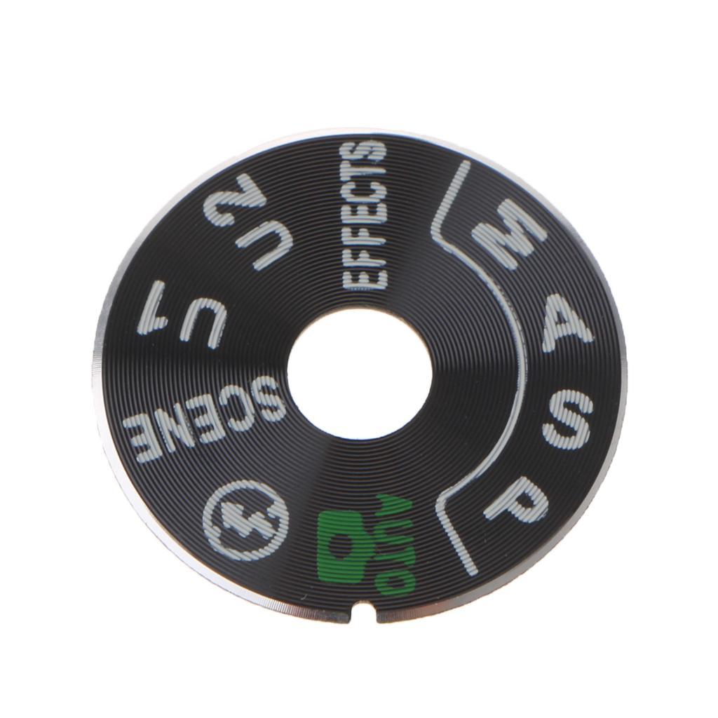 2-6pack Top Cover Function Dial Mode Interface Repair for Nikon D750 DSLR