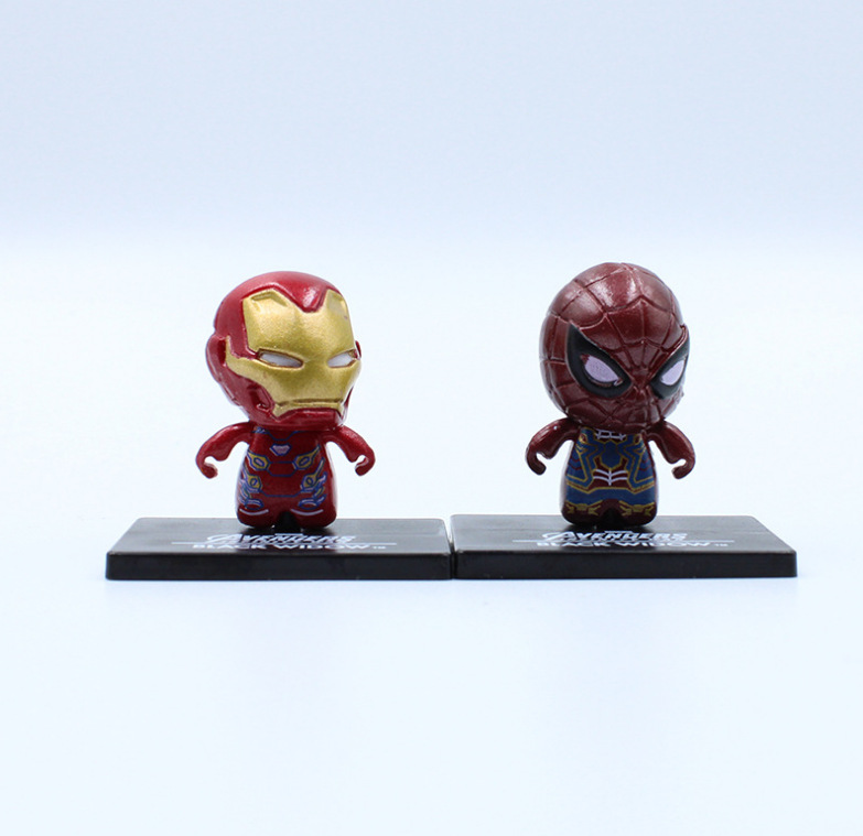 Mô Hình Biệt Đội Avengers 8 nhân vật siêu cute