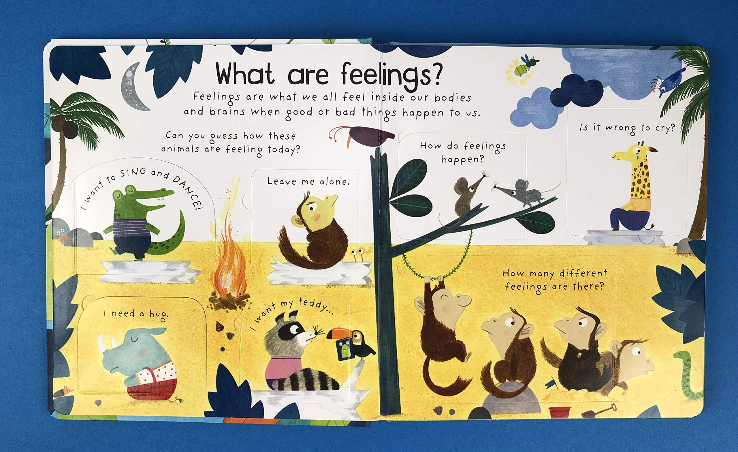 Sách tương tác thiếu nhi tiếng Anh: What are Feelings?