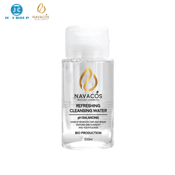 Nước tẩy trang thành phần tự nhiên Navacos Refreshing Cleaning Water 200ml