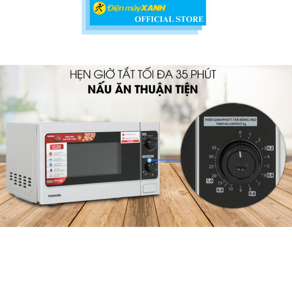 Lò vi sóng có nướng Toshiba ER-SGM20(S1)VN 20 lít - Hàng Chính Hãng