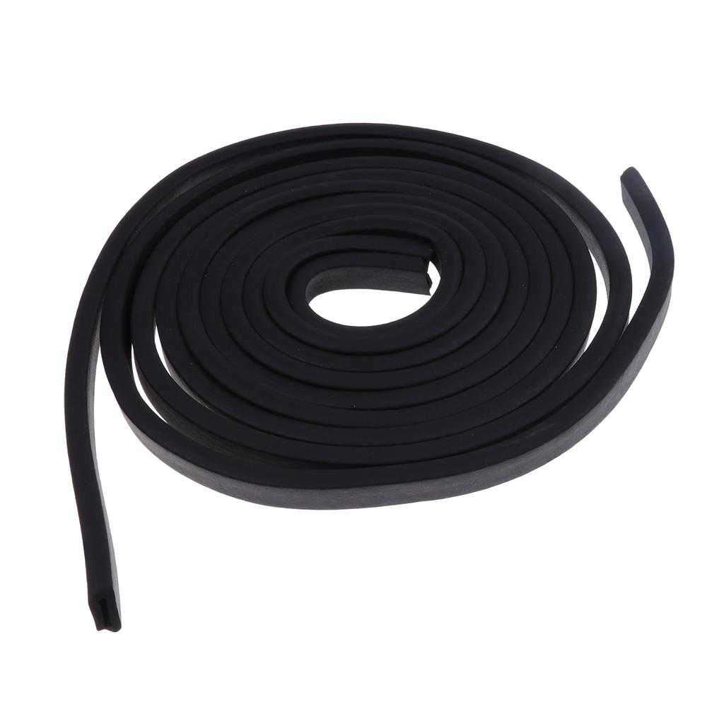 2 Pcs Motorcycle Rubber Gasket For Harley Saddlebag Lid Weather Strip Seal