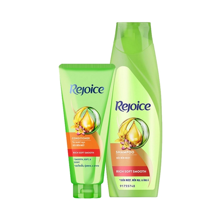 Bộ Gội Xả Rejoice Siêu Mượt (Dầu Gội 170G + Dầu Xả 160ML)