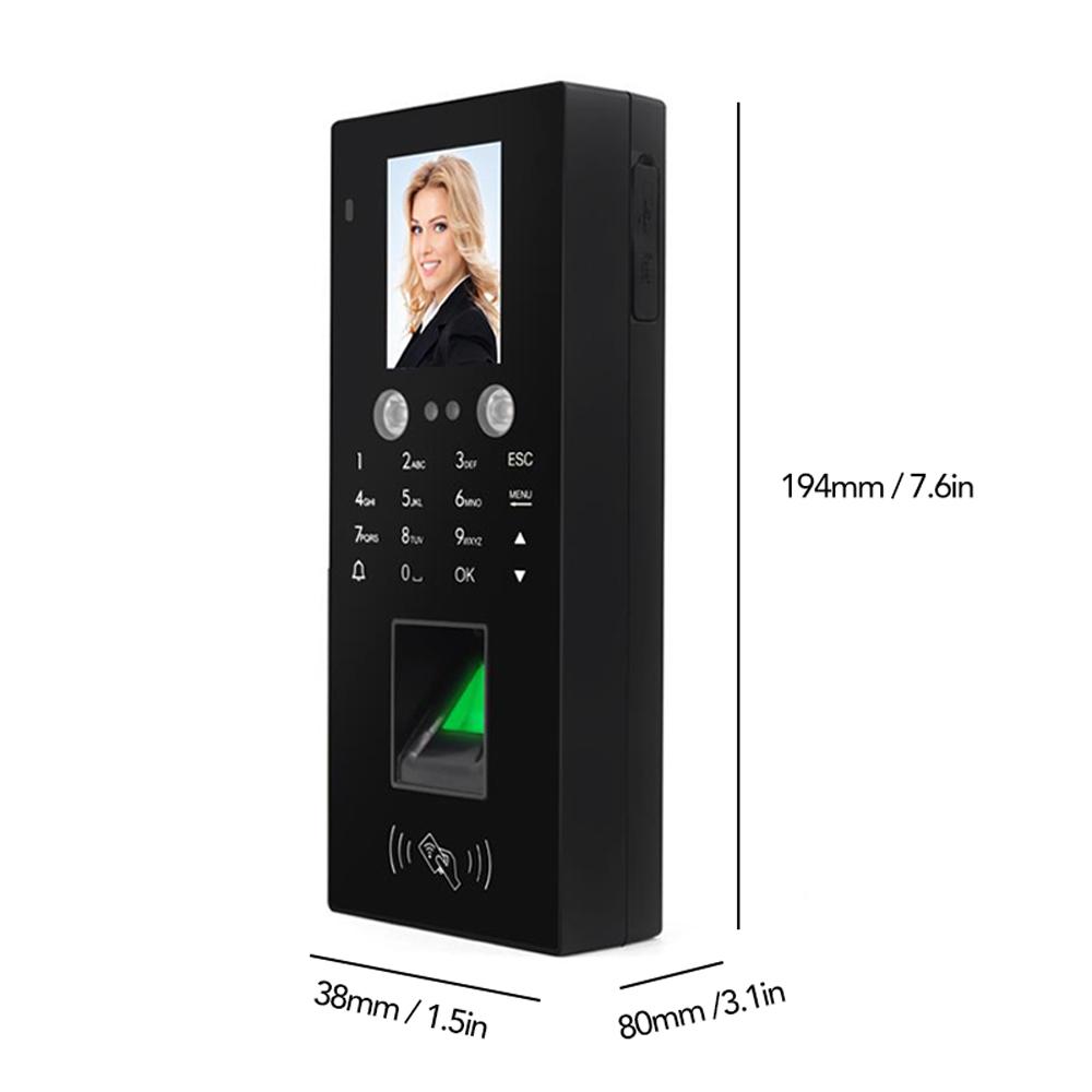 Biometric Facial Door Access Control System Software RFID Keypad Reader Fingerprint Face Time Attendance Machine