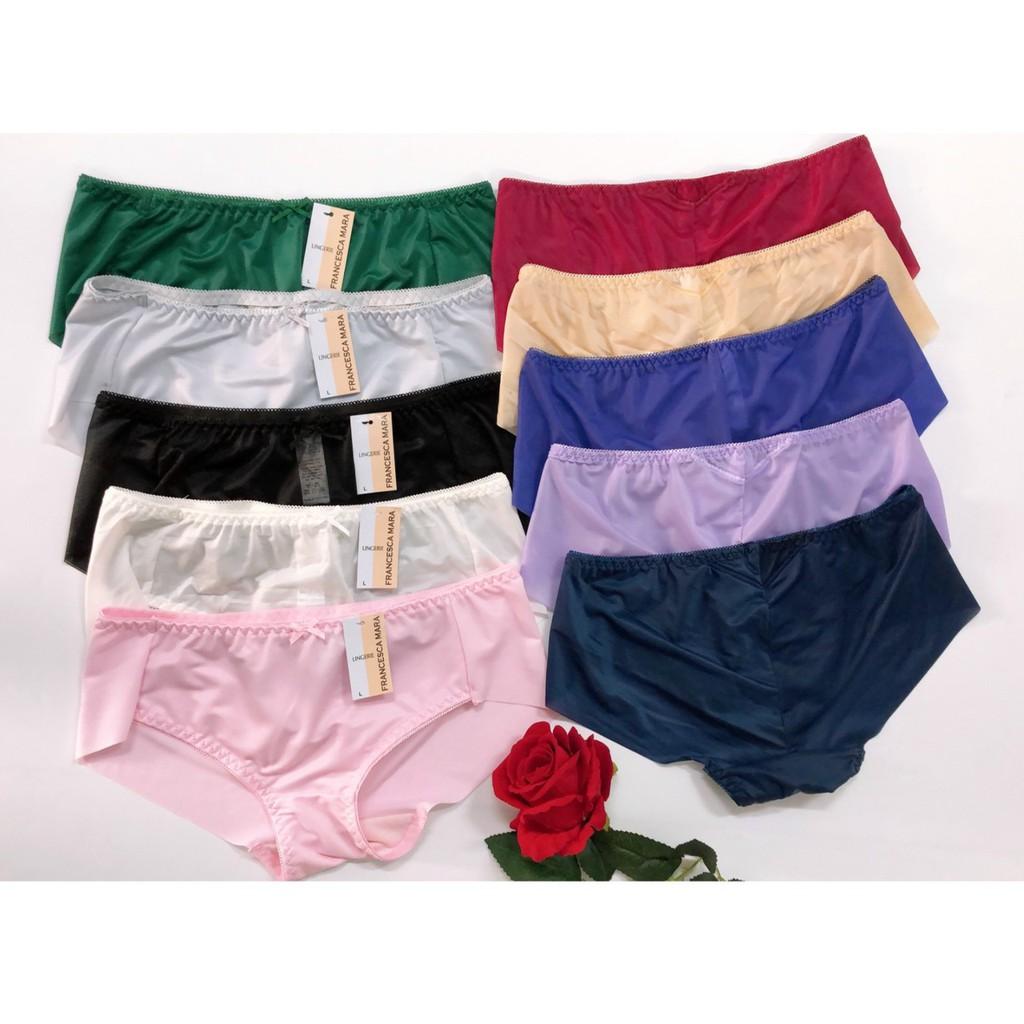Sét 10 Quần lót nữ thun lạnh hàng cao cấp hàng việt nam (Từ 45kg đến 68kg)
