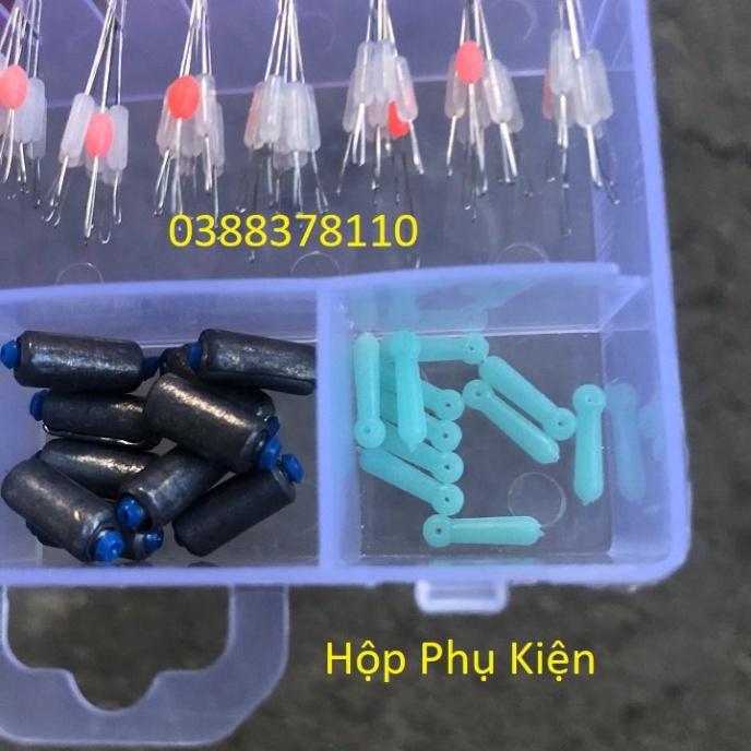 Sale to Hộp Phụ Kiện, Phụ Kiện Câu Cá Làm Dây Trục Câu Đài - xả hàng tồn