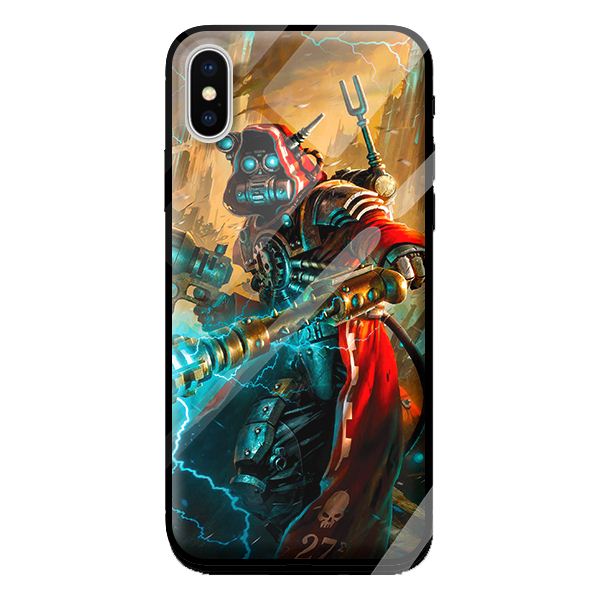 Ốp kính cho Iphone X mẫu NGƯỜI M 3 - Hàng chính hãng