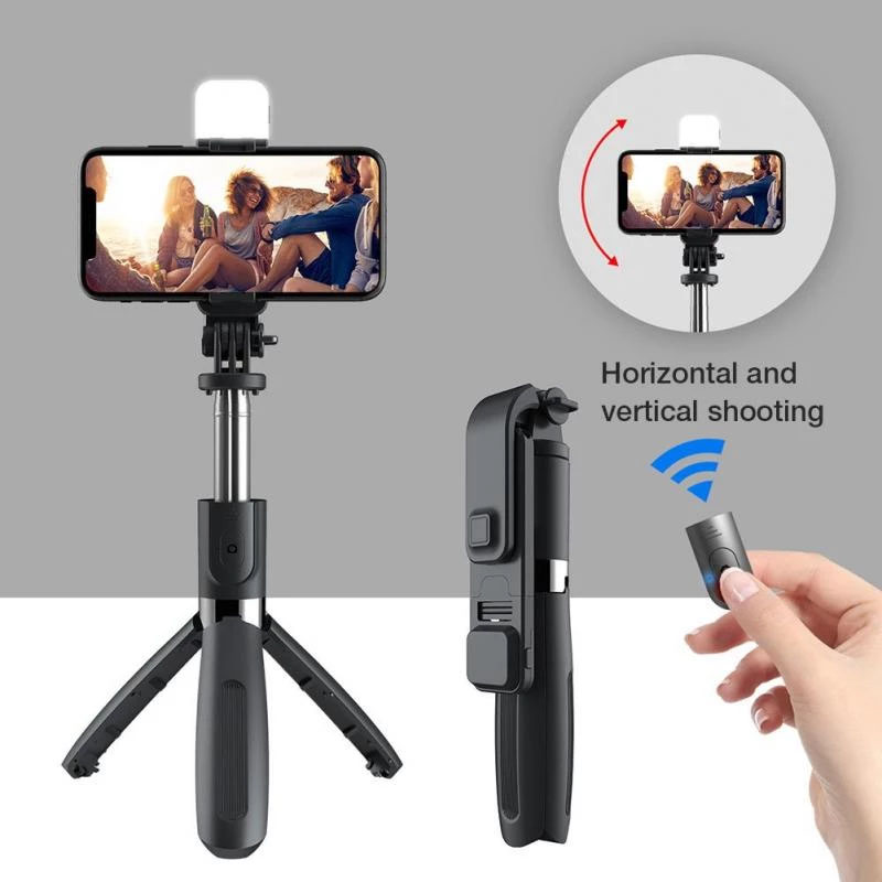 Gậy chụp ảnh selfie ba chân L02s kết nối bluetooth