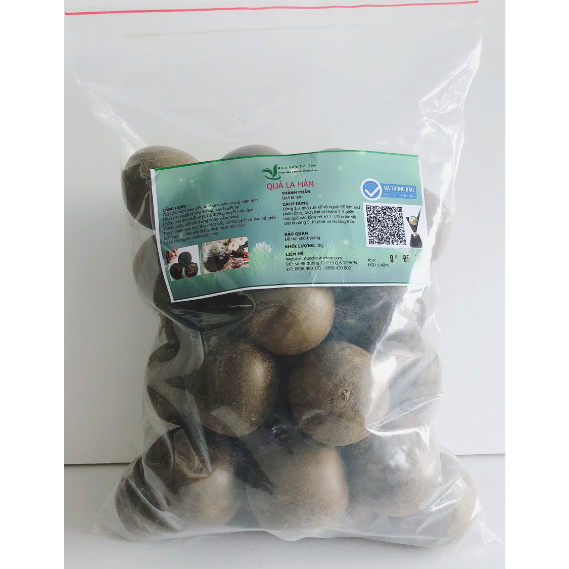 Quả La Hán - La Hán Quả Cao Cấp Không Vỡ - 1Kg