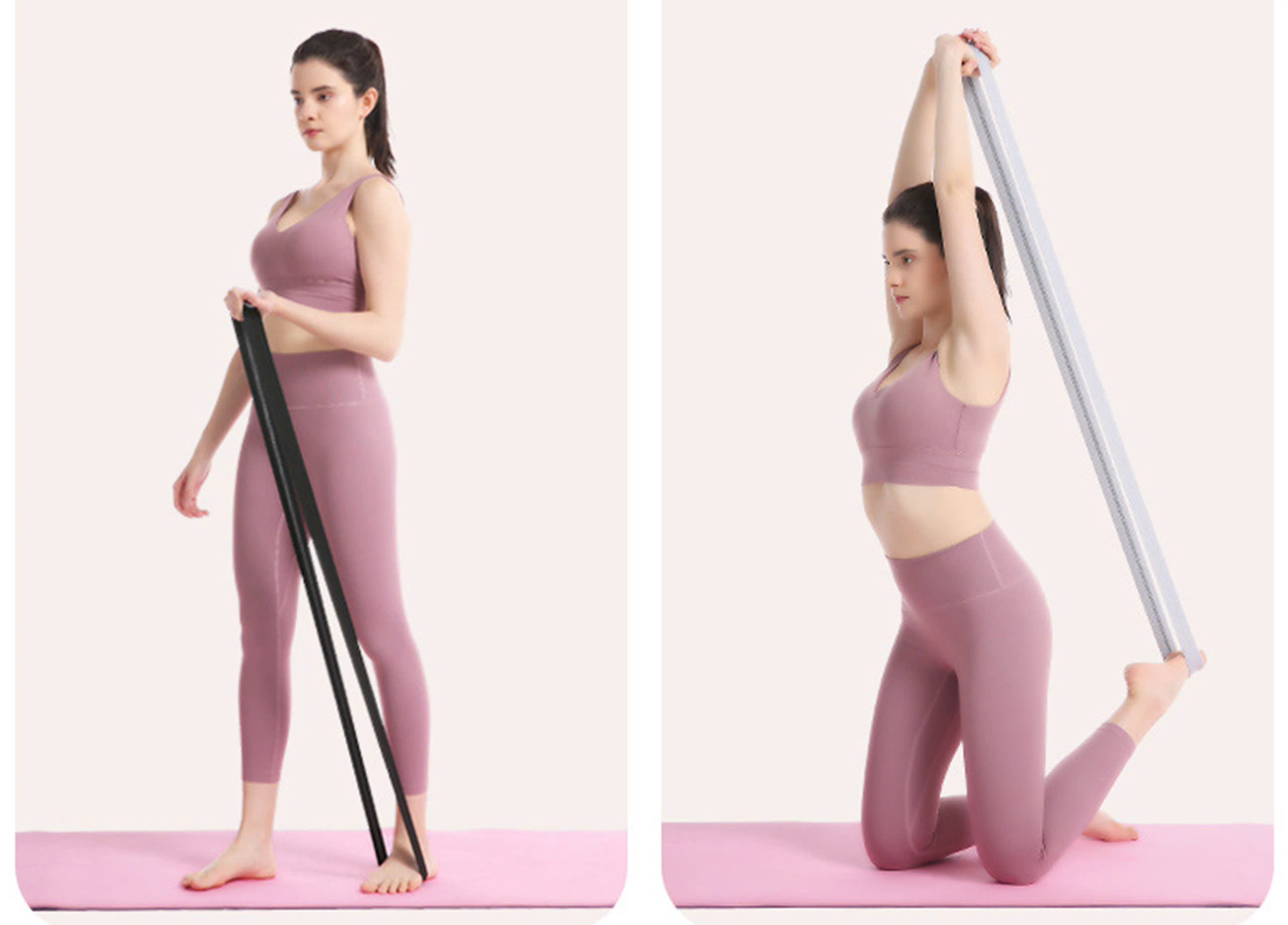 Bộ 3 Dây kháng lực tập gym, yoga, toàn thân AOLIKES A-3609