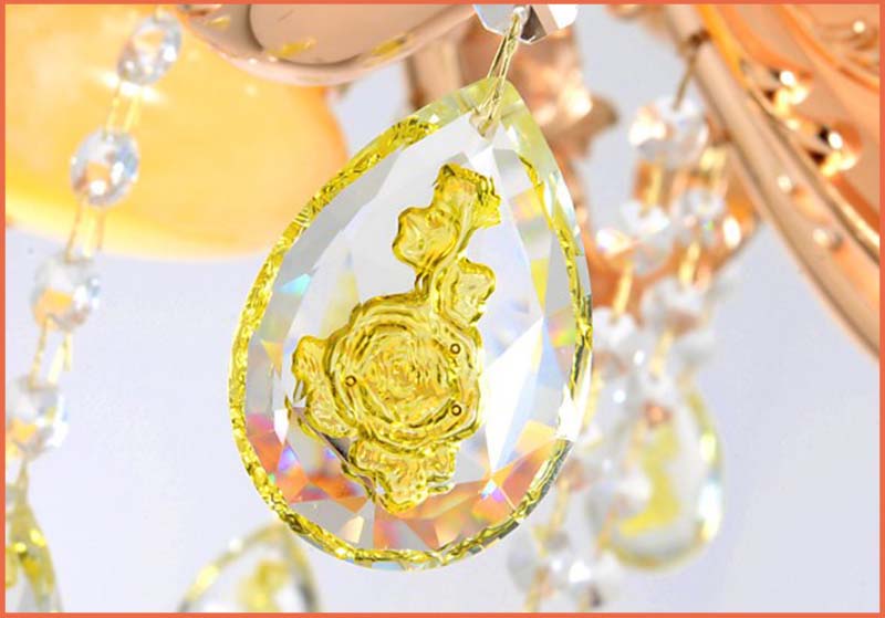Đèn chùm 15 bóng nến A077