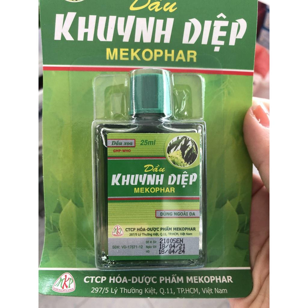 DẦU KHUYNH DIỆP CHO BÉ 25ml (cam kết chính hãng 100% 1 đổi 1)