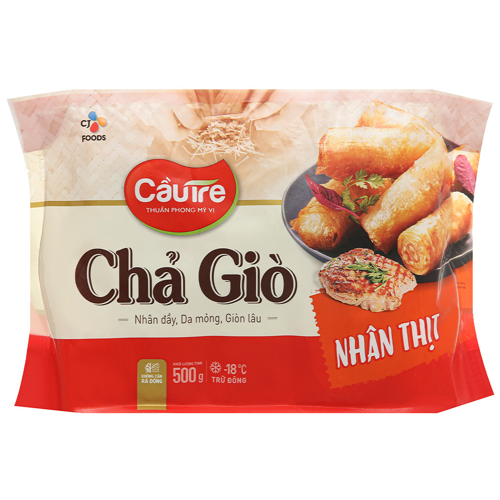 - Chả Giò Thịt Cầu Tre - Gói 500G