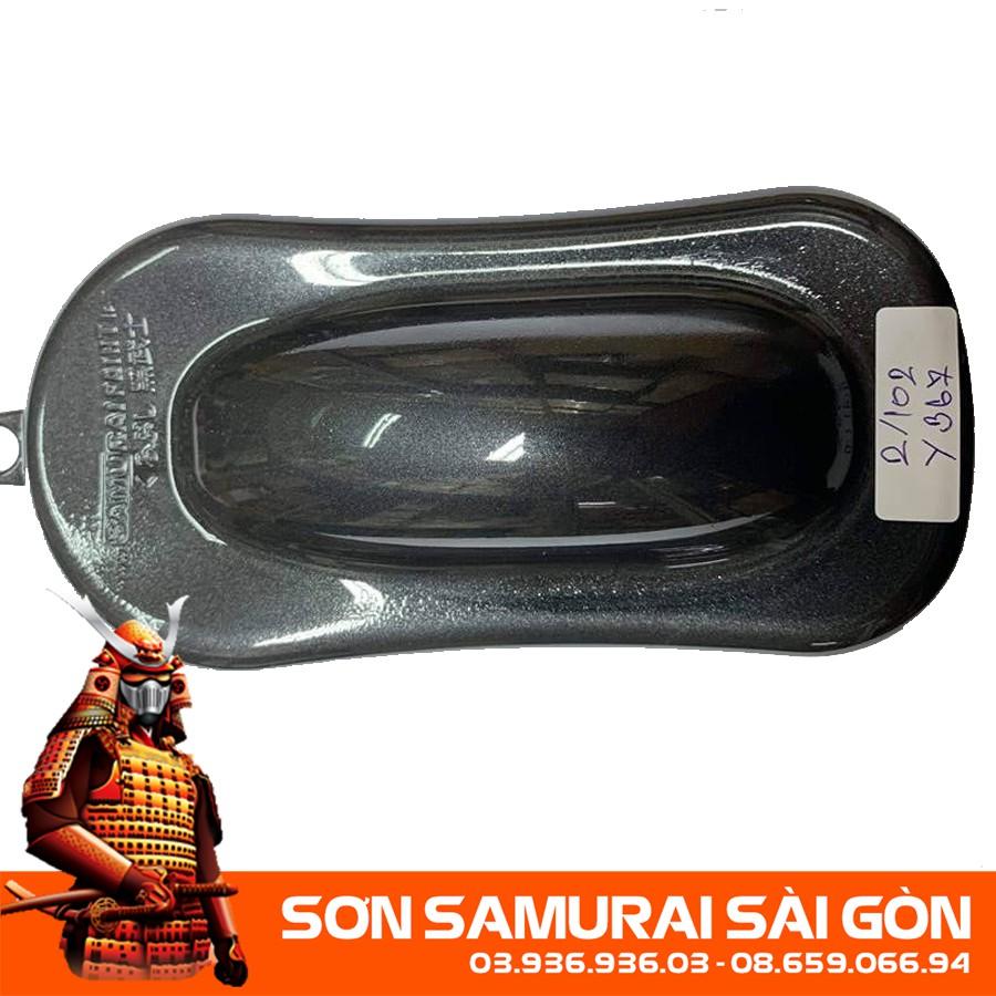 Sơn SAMURAI KUROBUSHI Y367* MÀU XÁM ĐẬM chính hãng - Sơn phun xe máy SAMURAI SÀI GÒN