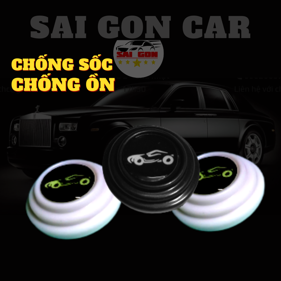 Nút giảm chấn cửa ô tô, giảm sốc, giảm tiếng ốn hiệu quả khi đóng cửa và cốp xe ô tô