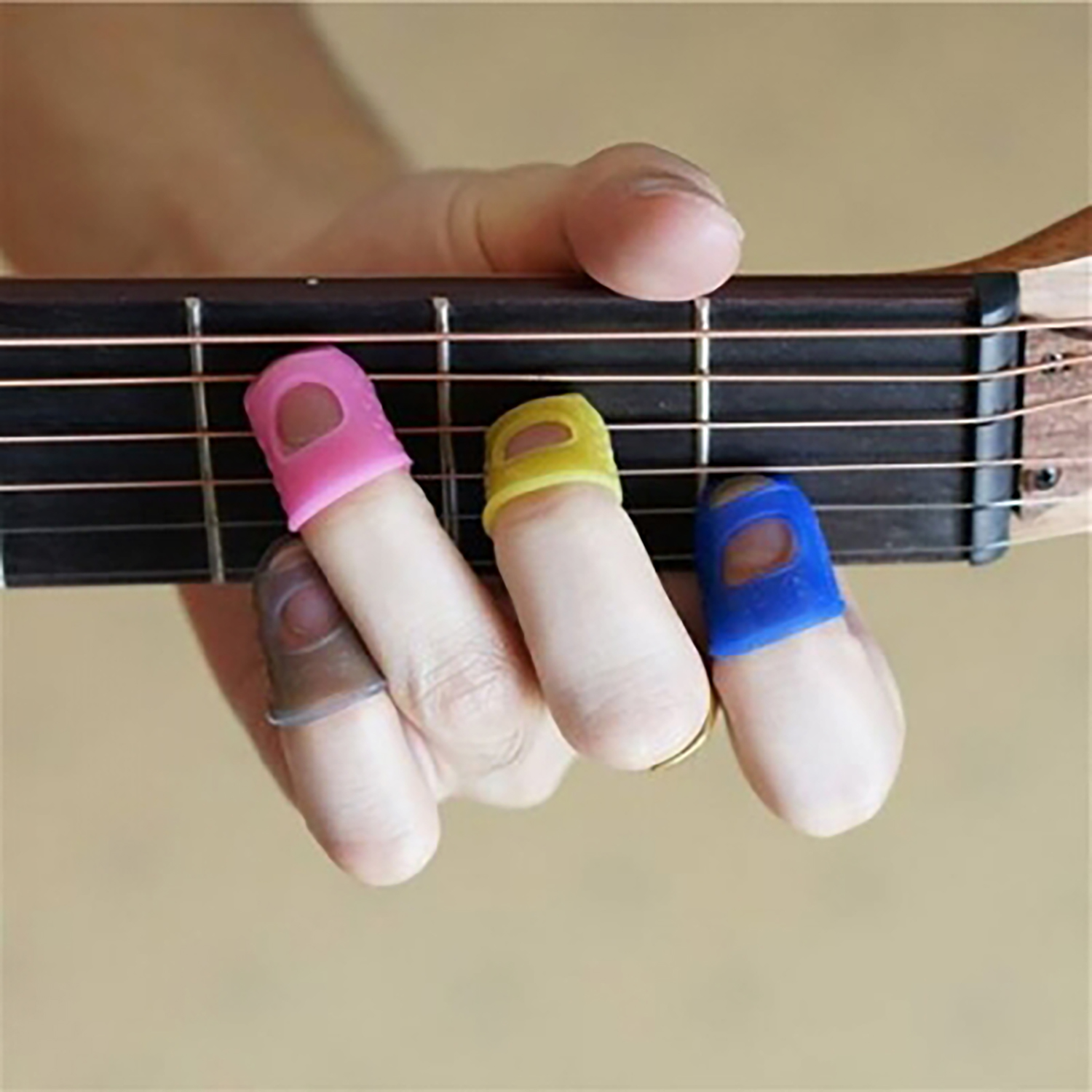 Dụng cụ bảo vệ đầu ngón tay trái khi chơi đàn Guitar - Giúp giảm đau đầu ngón tay