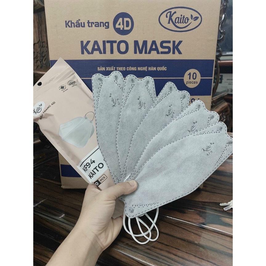 (Túi 10 chiếc) Khẩu Trang 4D MASK KF94 SH Công Nghệ Dập Hàn Quốc, Thiết Kế Thời Trang, Kháng Khuẩn