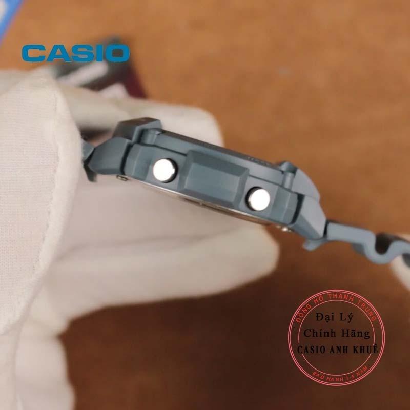 Đồng hồ điện tử nam Casio W-219HC-2BVDF dây nhựa