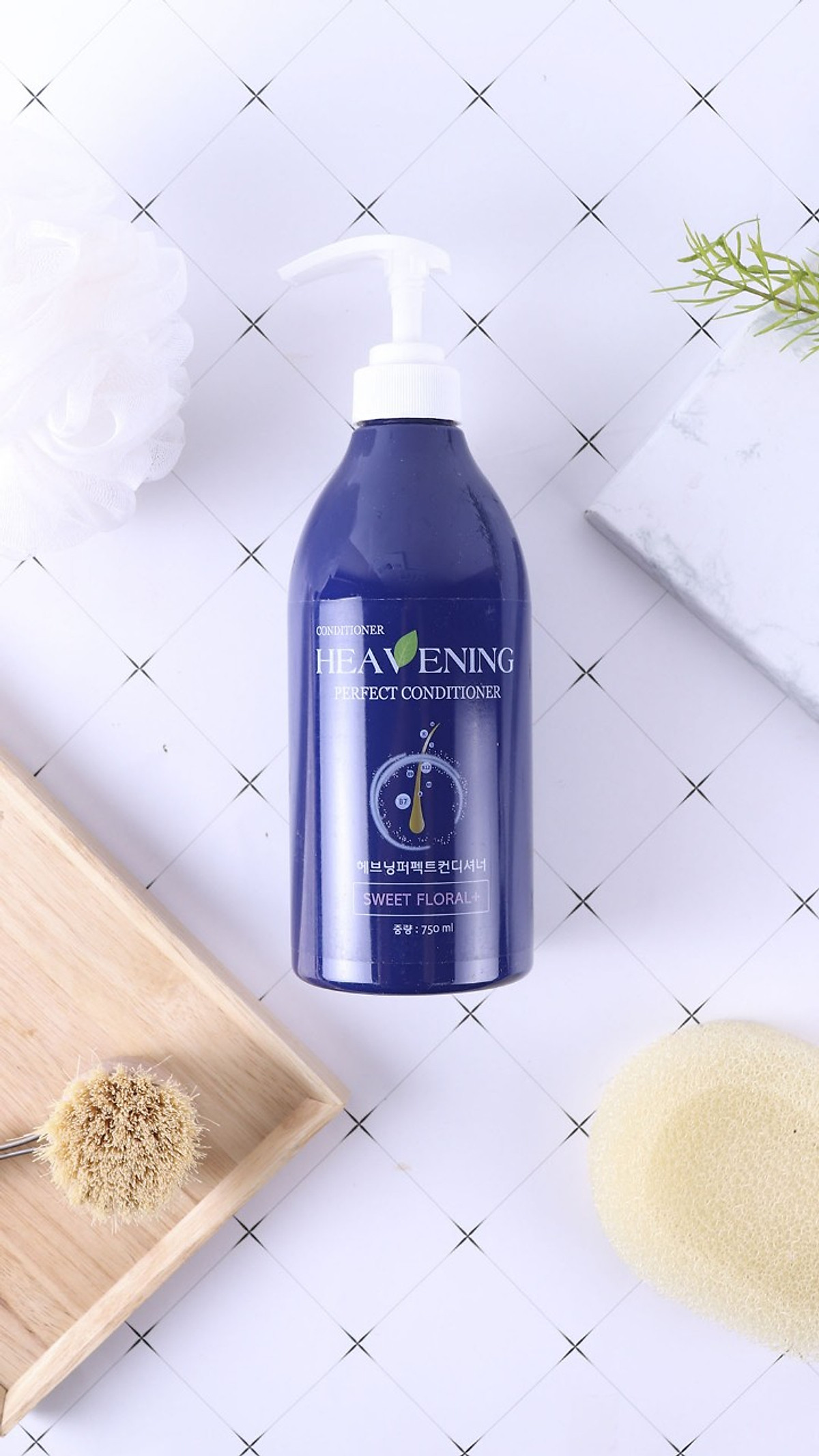 Dầu xả dưỡng chất suôn mượt Heavening Perfect , bổ sung vitamin nuôi dưỡng từ chân tóc tới ngọn giúp mái tóc trở lên mềm mượt và chắc khỏe