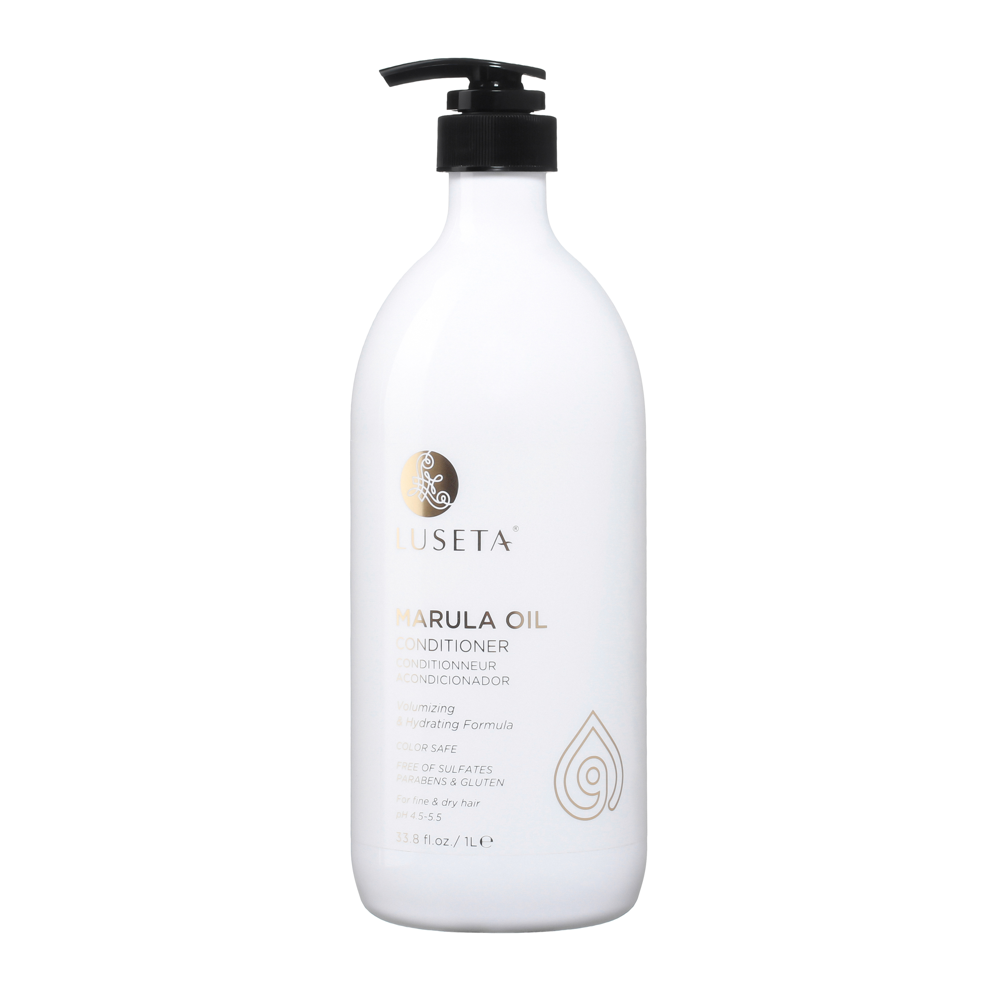 SET GỘI XẢ LUSETA MARULA OIL 1000ML