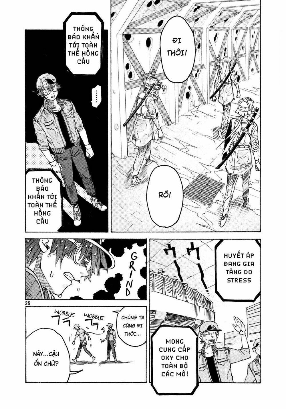 biệt đội tế bào black - hataraku saibou black chapter 6 26