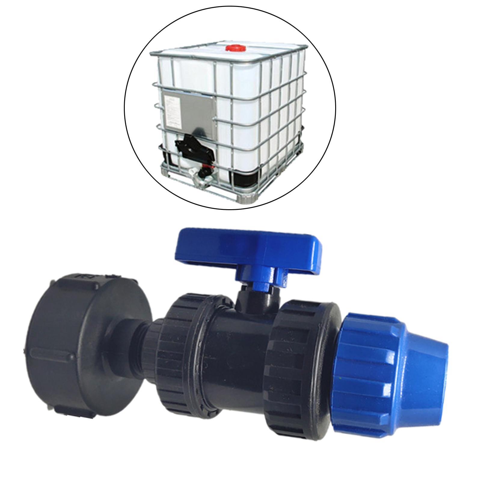 IBC Water Tank Hose Adapter ABS IBC Tank Adapter Replacement Water Tank Connector