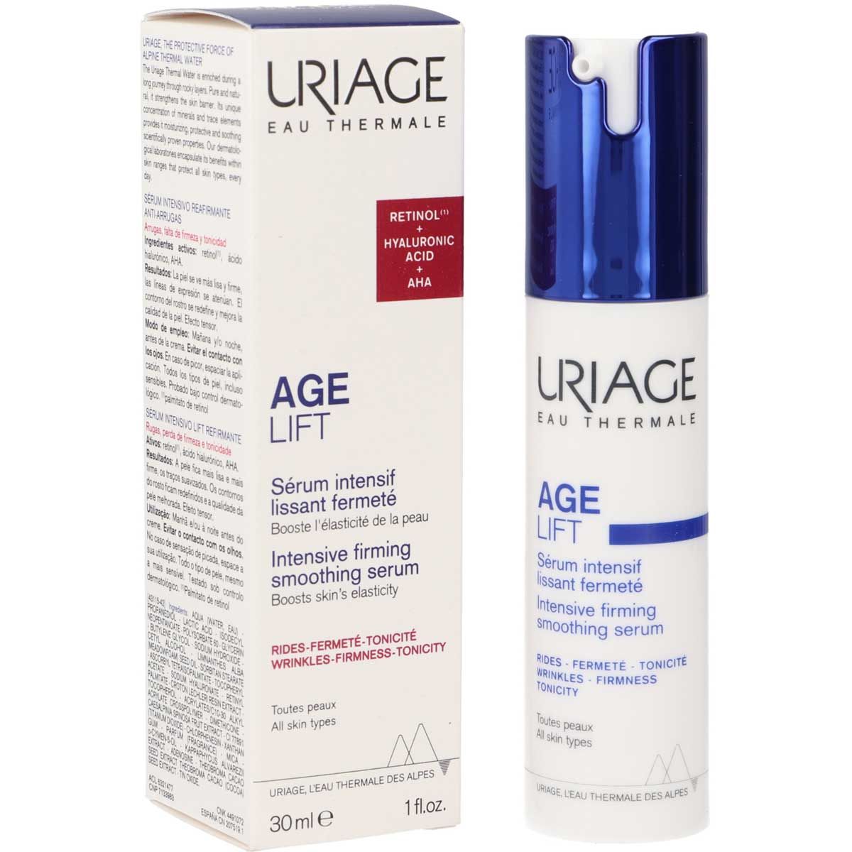 Uriage Age Protect Multi-Action Intensive Serum: Tinh Chất Dưỡng Ẩm và Chống Lão Hóa (30 ml)