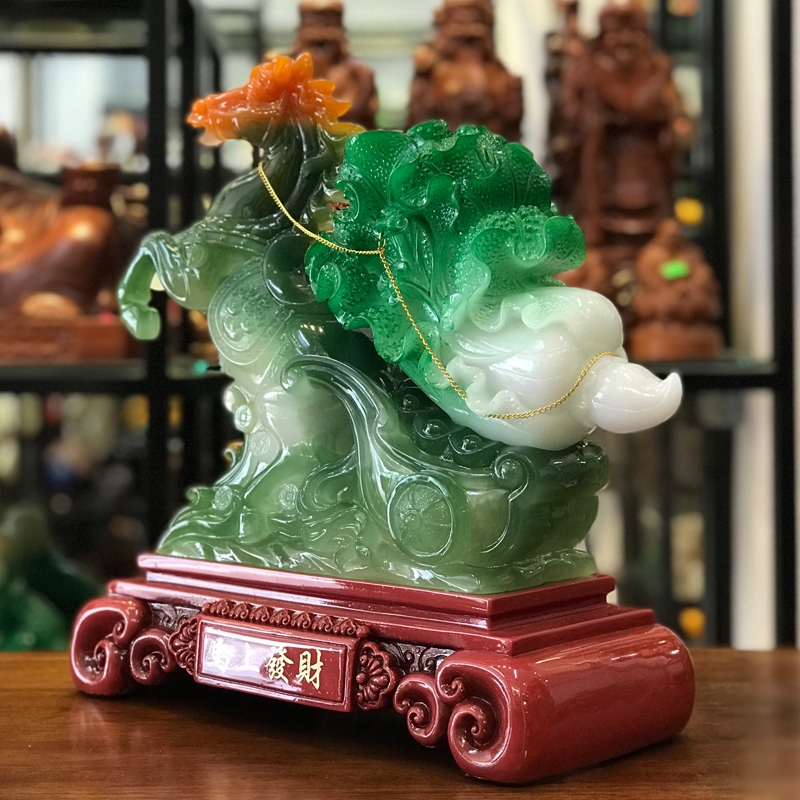 Ngựa Phong Thuỷ Kéo Bắp Cải