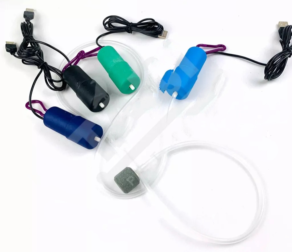 Máy Sủi Oxy Mini m Kết Nối USB - Sục Khí Oxi Cho Bể Cá Cảnh Siêu Êm Và Nhẹ.