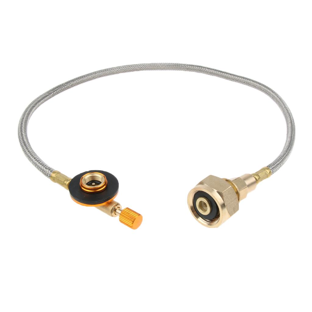Gas Hose, Propane Gas Grill Quick Connect Hose Assembly Adapter for Outdoor Camping Hiking Picnic BBQ Grill Stove Accessories