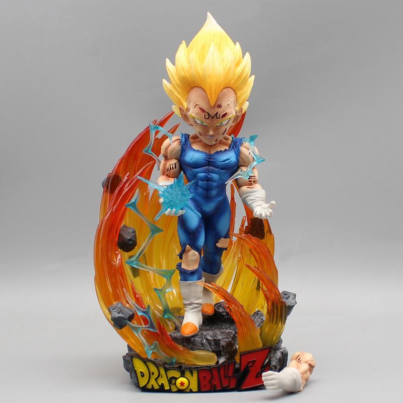 [MÔ HÌNH GIÁ XƯỞNG] [MƯA SALE]Mô hình chibi vegeta ssj 2 siêu nét - huymohinh mô hình nhân vật dragonball