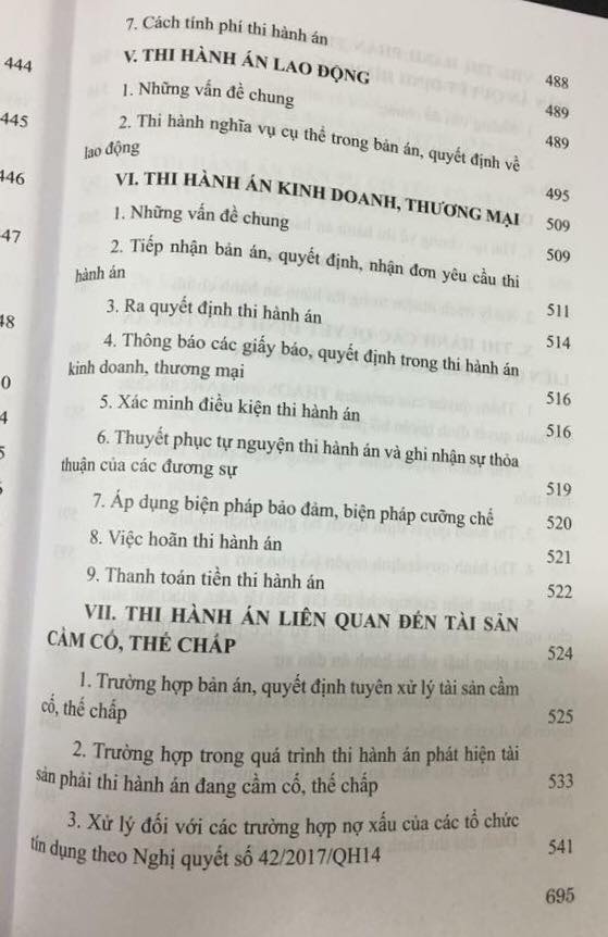 Cẩm nang thi hành án dân sự