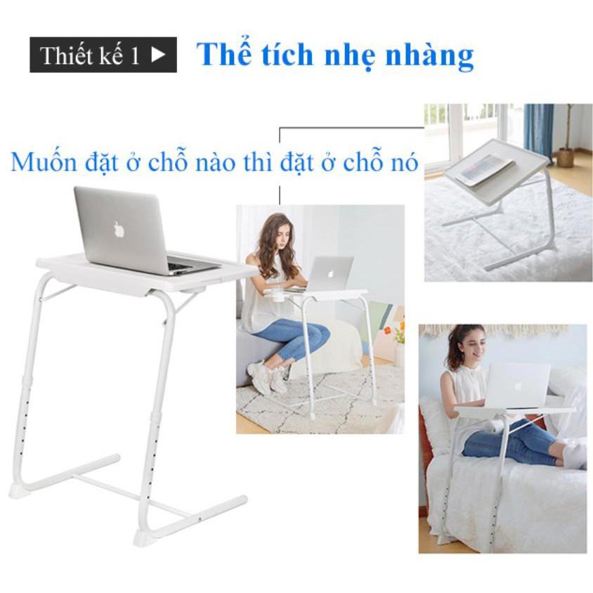 Bàn gấp 5 in 1 đa chức năng Flexible Style Trắng