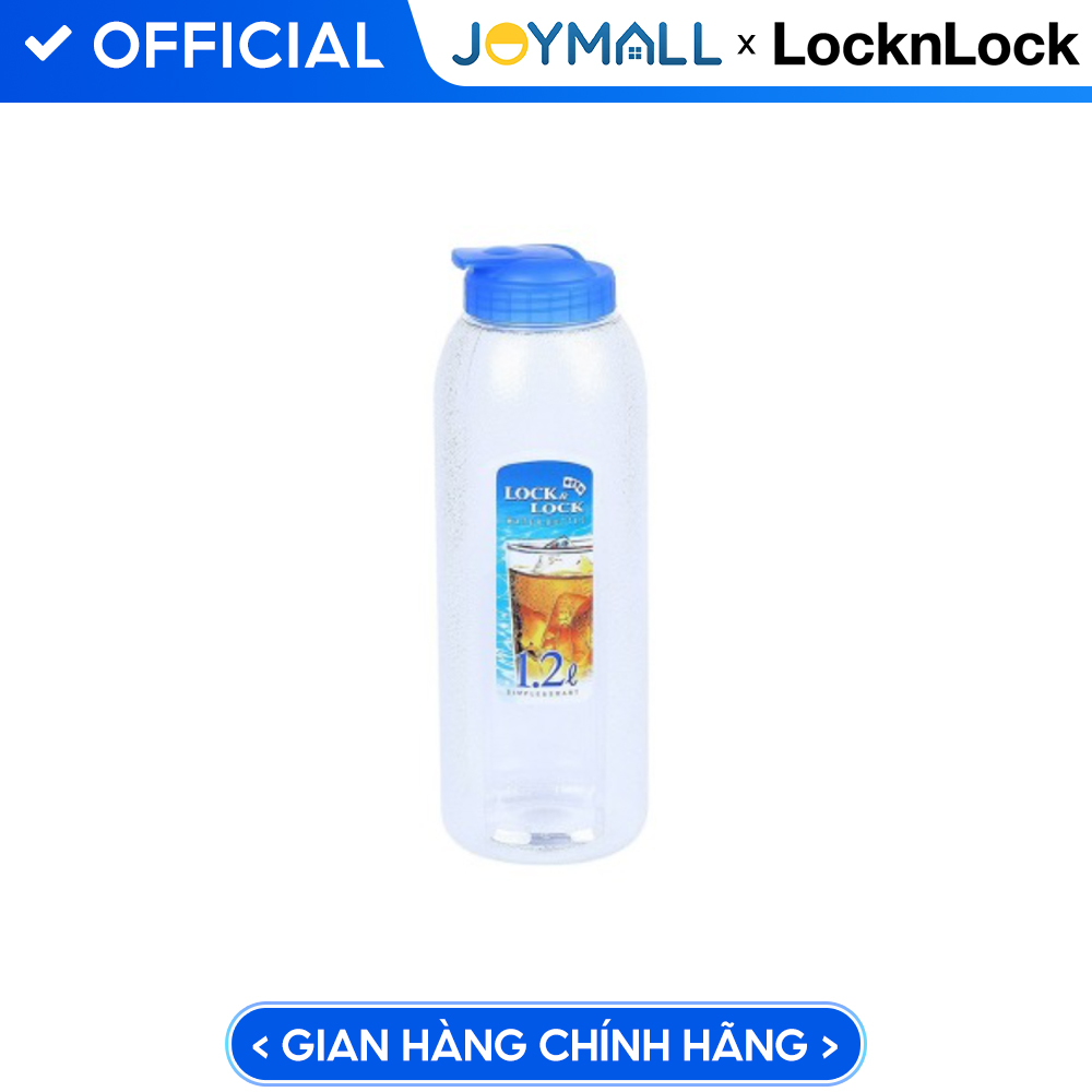 Bình nhựa đựng nước 1,5L LocknLock P-00097, Hàng chính hãng, an toàn cho sức khỏe, dễ cầm nắm - JoyMall