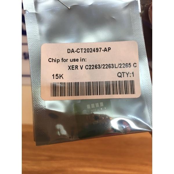 Chíp mực Fuji Xerox DC - V C2260/2263/2265 - C/K/M/Y Xanh - Đỏ -  Vàng - Đen (CT202492 - CT202493 - CT202494 - CT202495)