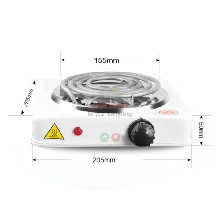 Bếp Điện Gia Dụng Hot Plate Làm Nóng Cafe, Nấu Đa Năng 1000W JX-100A