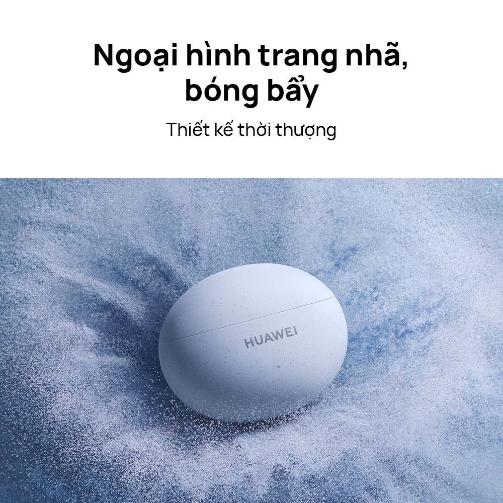 Tai Nghe Không Dây Huawei FreeBuds 5i | Âm thanh độ phân giải cao | Chống ồn chủ động đa chế độ 42dB | Phát nhạc lên đến 28h | Hàng Chính Hãng