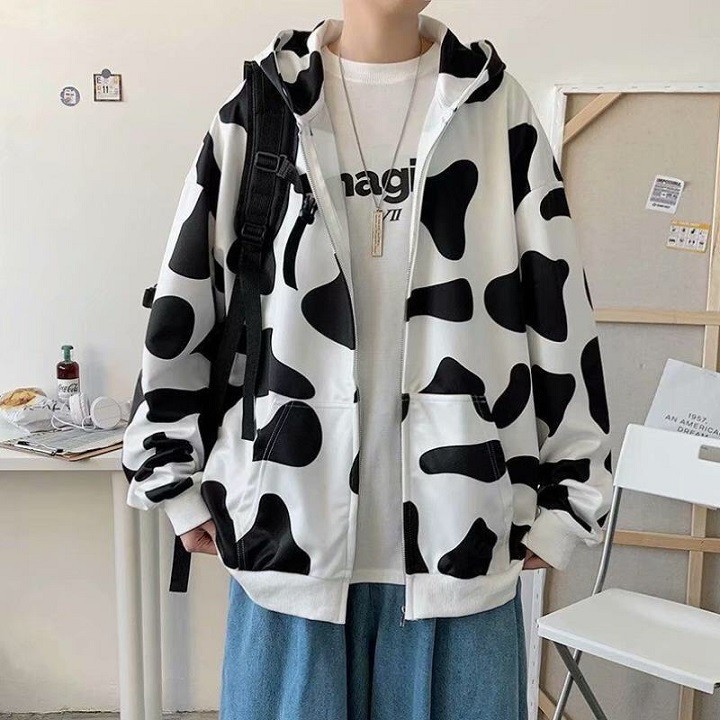 Áo Hoddie Bảo Bảo Store Chất Nỉ Bông Bò Sữa Form Rộng Nam Nữ Unisex