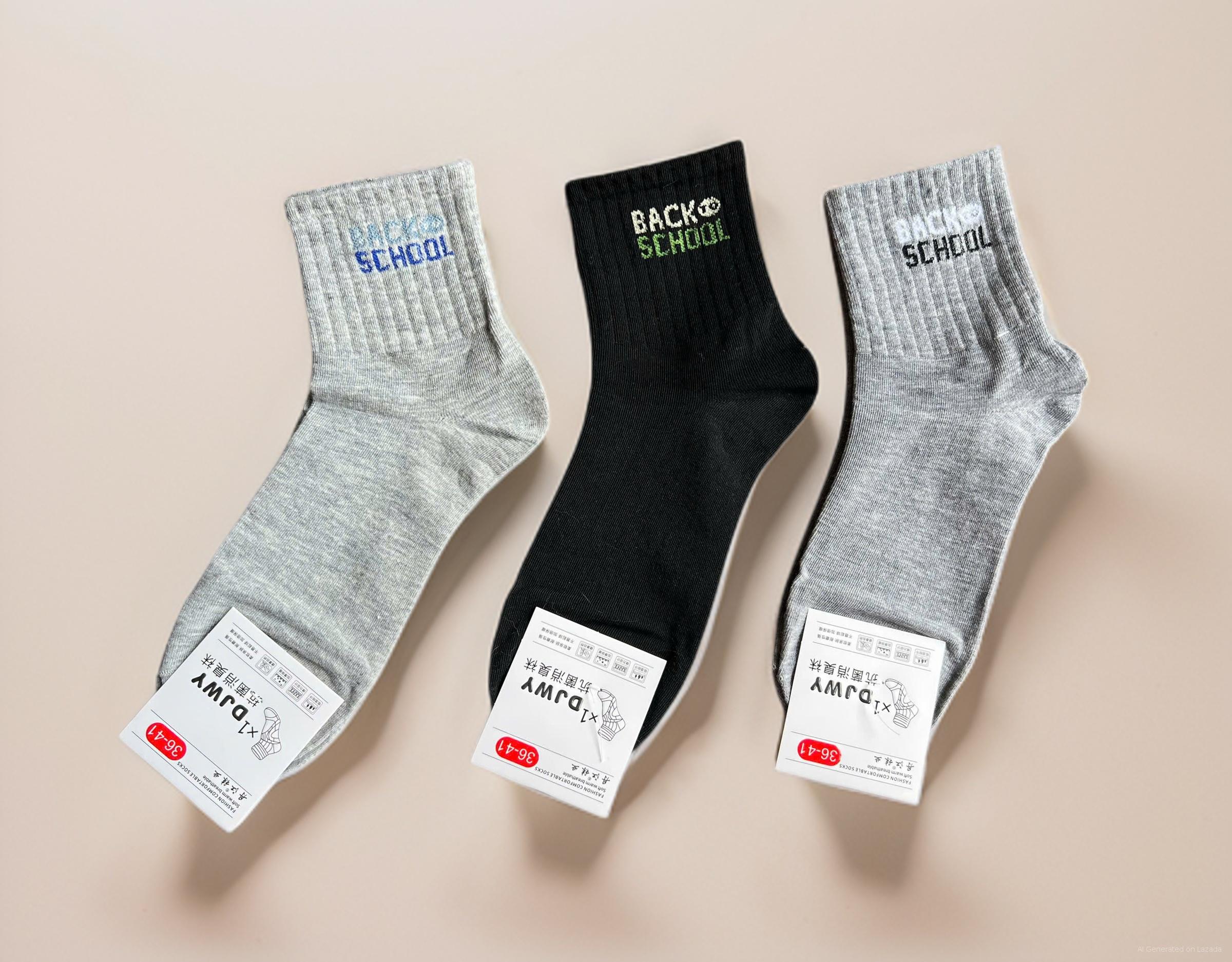 SET 5 ĐÔI TẤT VỚ NAM CỔ CAO MÃ 29 DÀNH CHO NAM