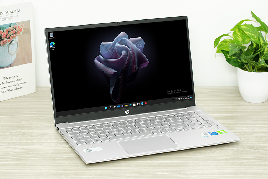Máy Tính Xách Tay Laptop HP Pavilion 15-eg2036TX Vỏ Nhôm Bạc - Hàng Chính Hãng