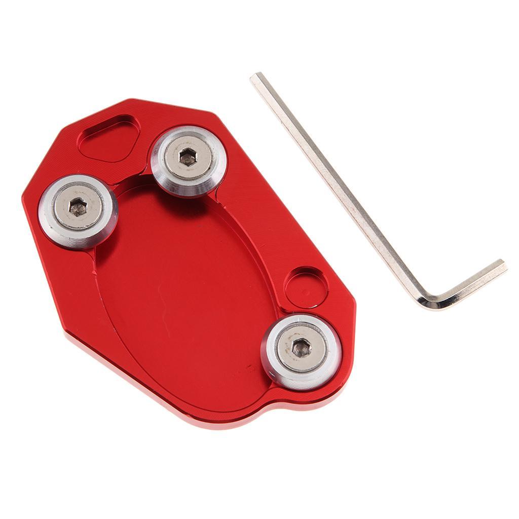 Side Stand Extension Pad for  Z1000   ER6N  650 Red
