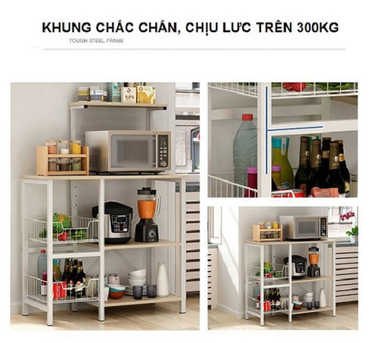 KỆ BẾP - KỆ LÒ VI SÓNG MS185