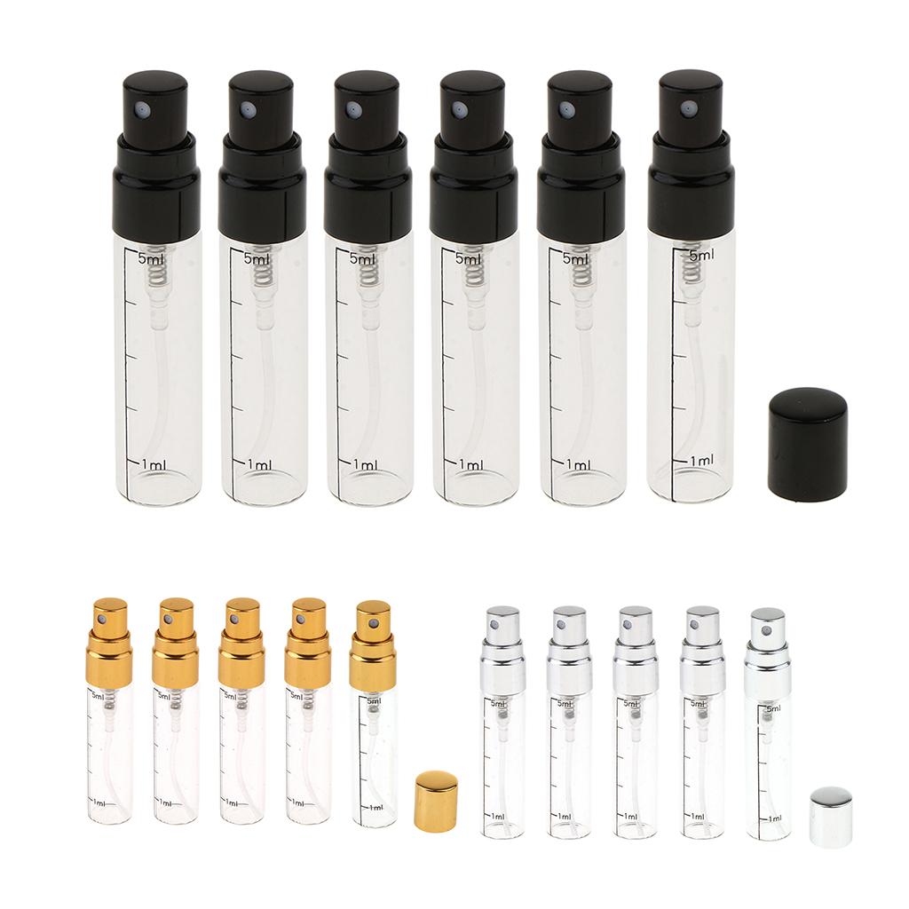 5 Cái Rỗng 5ml Chai Nước Hoa Có Thể Bơm Lại