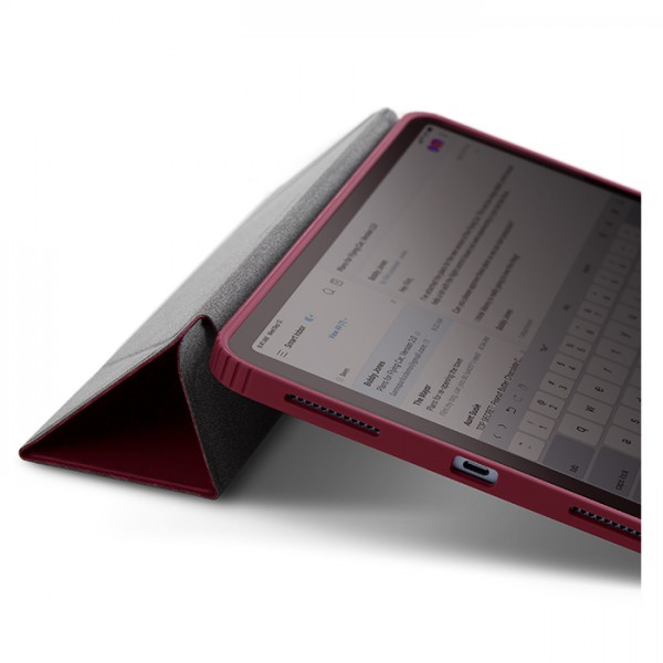 Bao Da UNIQ Moven Antimicrobial dành cho Ipad Pro 11 và Ipad Air 4 10.9 Kháng Khuẩn Có Khe Cắm Bút_ Hàng Chính Hãng