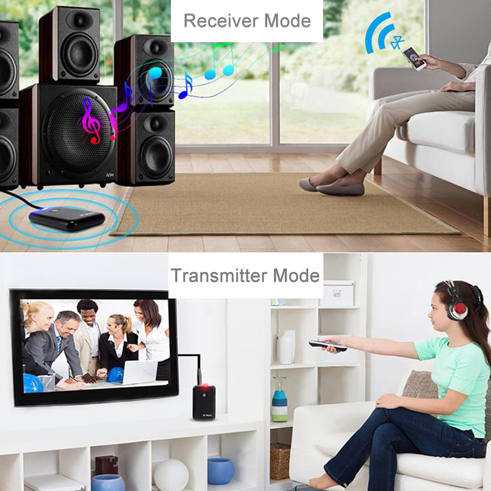 Bộ phát & Bộ thu Bluetooth 2 trong 1 YPF-03 Bộ điều hợp âm thanh Bluetooth 3,5 mm Máy nghe nhạc âm thanh nổi không dây A2DP