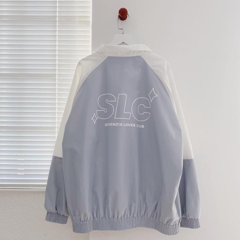 Ao Khoác Bomber SLC From Rộng Unisex ( Nam nữ Đều Mặc Được)