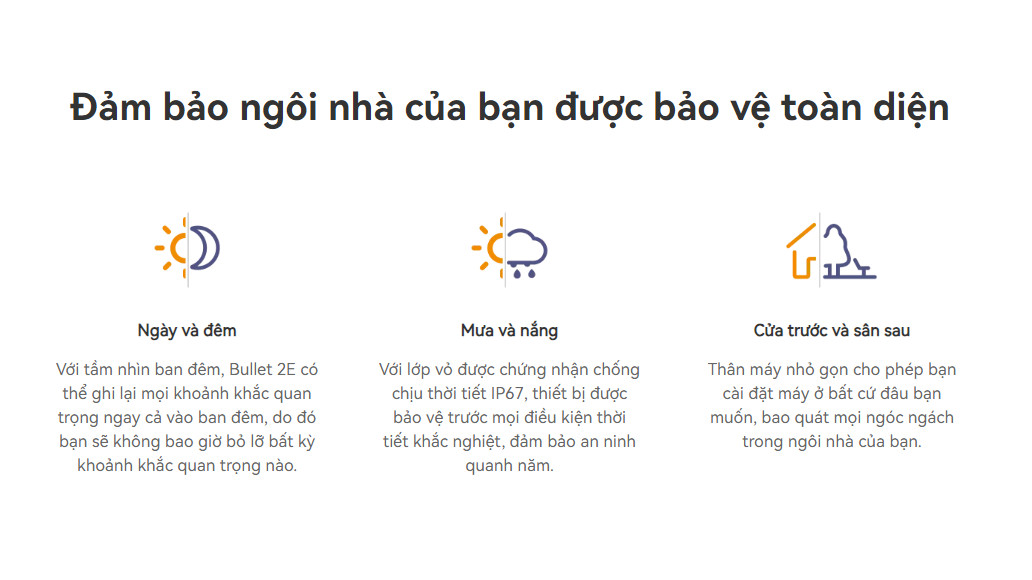 Camera Ngoài Trời IMOU Bullet F22P / F22FP / F42P / F42FP Hình Ảnh Sắc Nét FHD/2K , Chống Nước IP66 - Hàng Chính Hãng